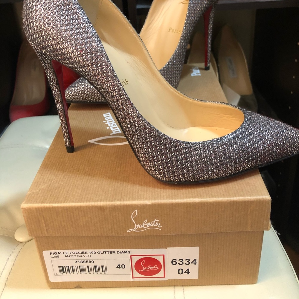 Louboutin Pigalle Diamanté